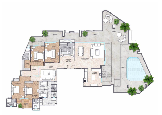 Page 3 Layout 4 BHK | Noble Nest Reality