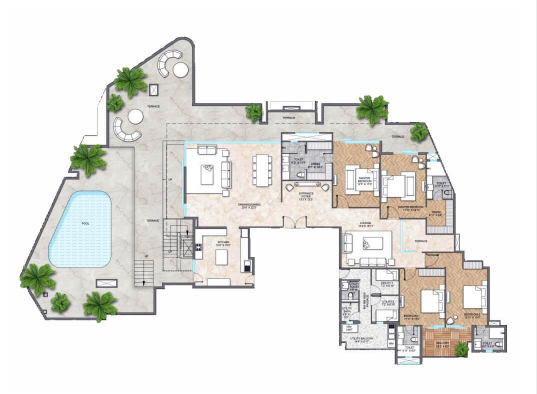 Page 3 Layout 4 BHK | Noble Nest Reality
