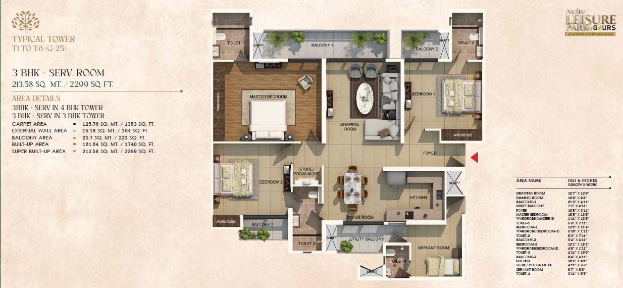 Aspire Leisure Park Layout | Noble Nest Reality