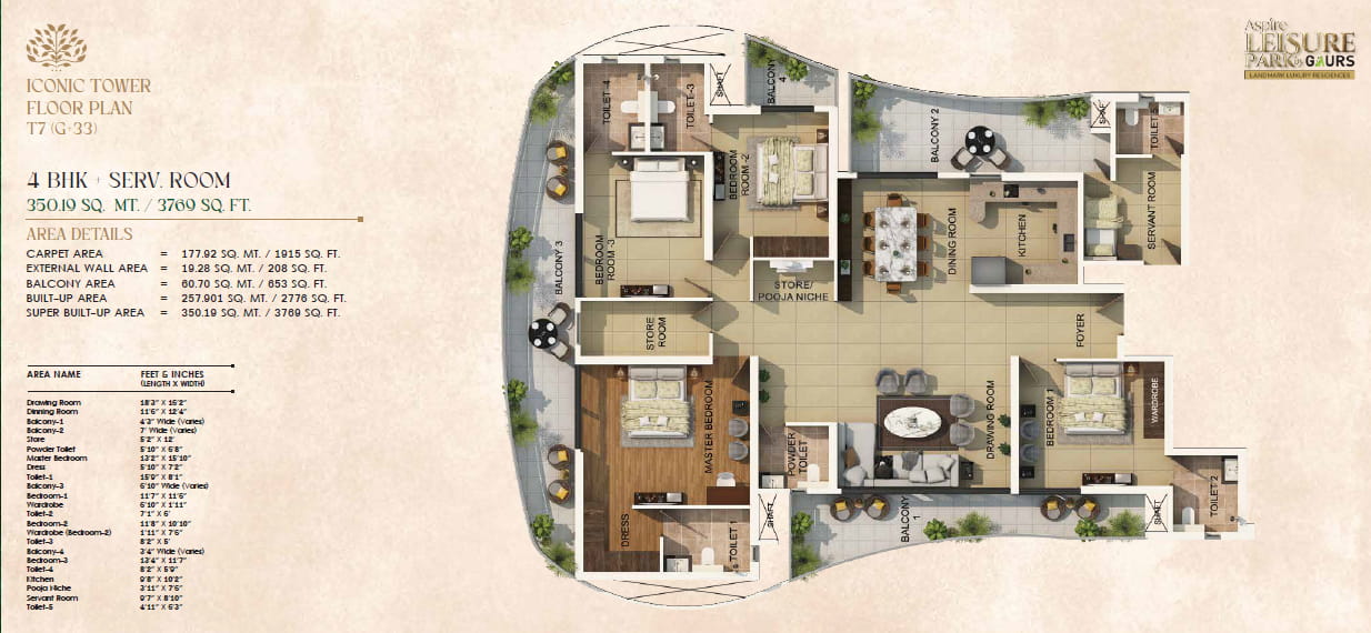 Aspire Leisure Park Layout | Noble Nest Reality