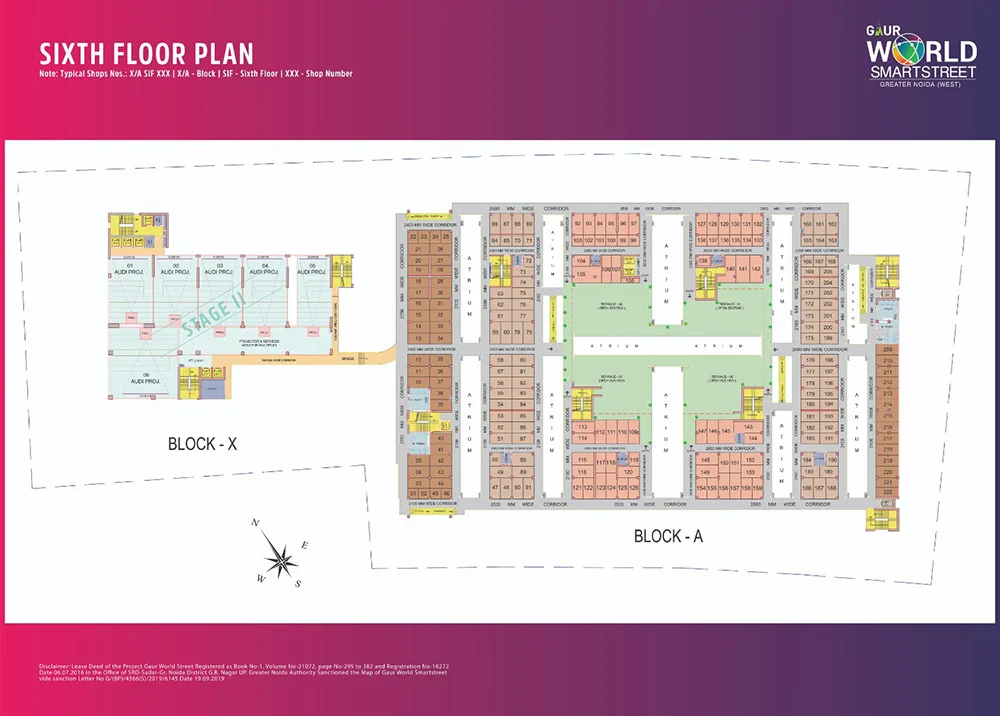 Gaur World Smartstreet Layout | Noble Nest Reality