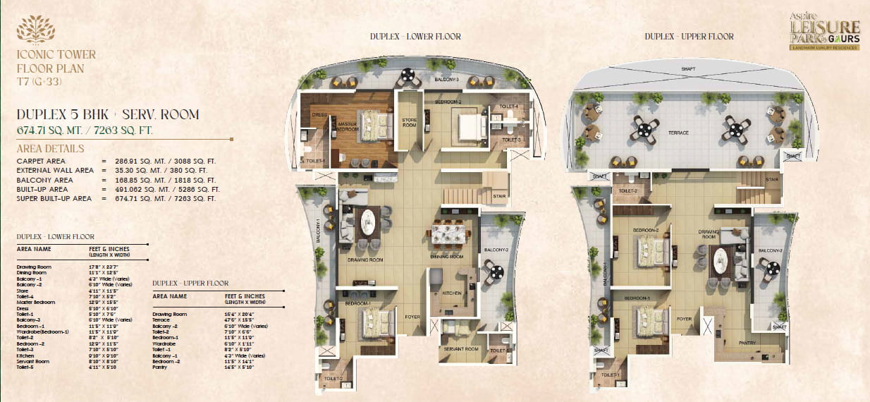 Aspire Leisure Park Layout | Noble Nest Reality