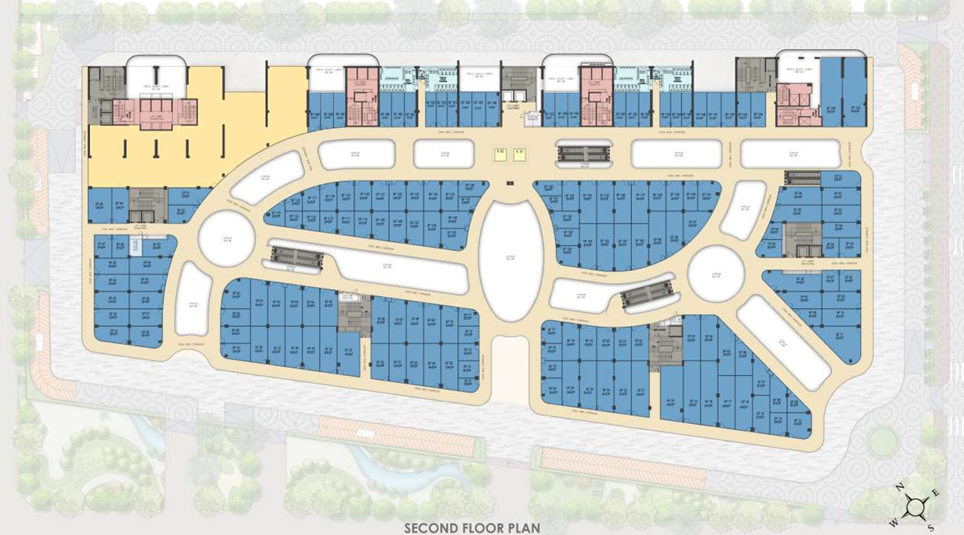 M3M Jewel Crest Avenue Layout | Noble Nest Reality