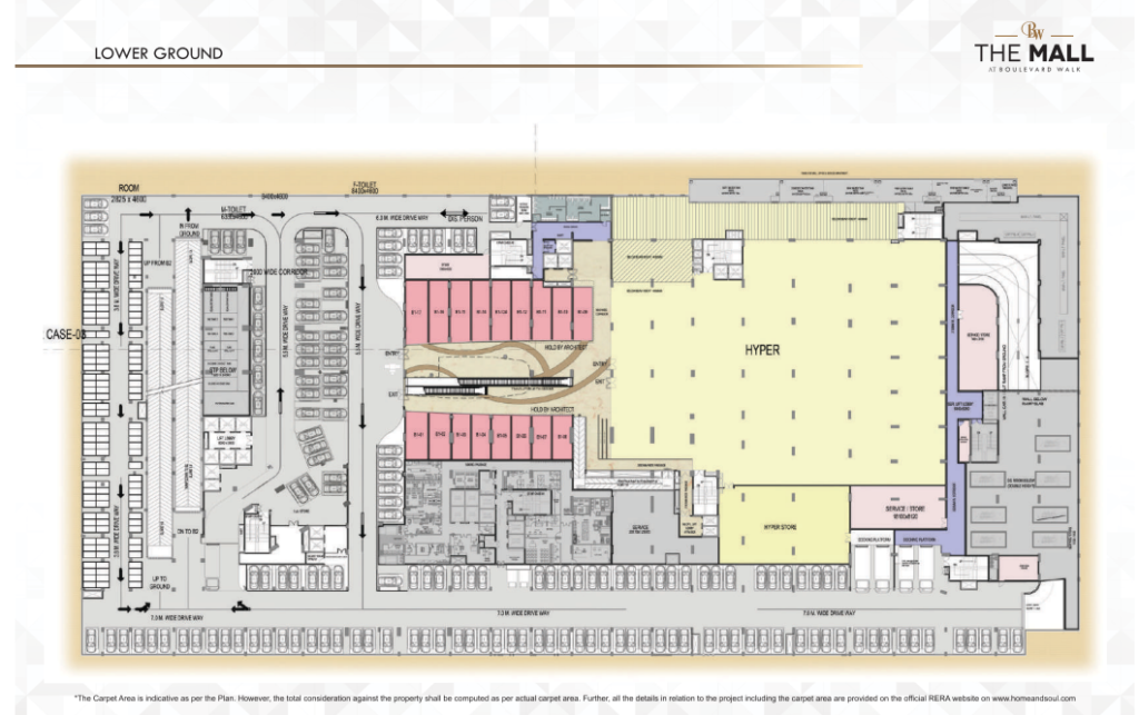 Boulevard Walk The Mall Layout | Noble Nest Reality