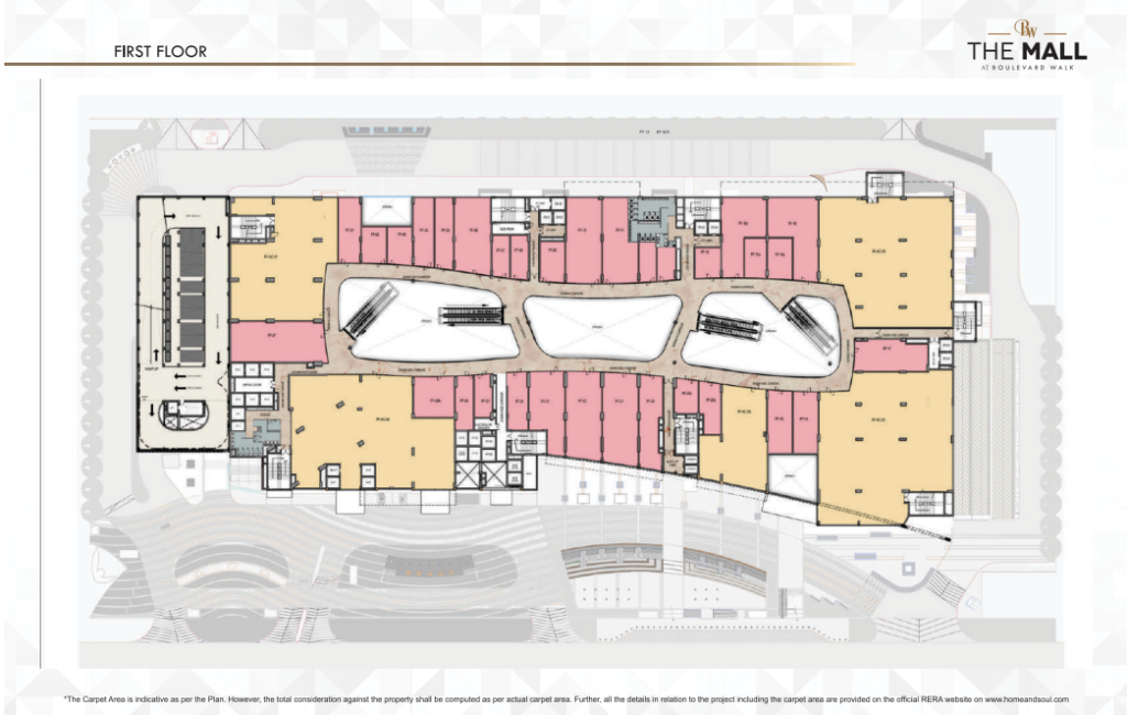Boulevard Walk The Mall Layout | Noble Nest Reality