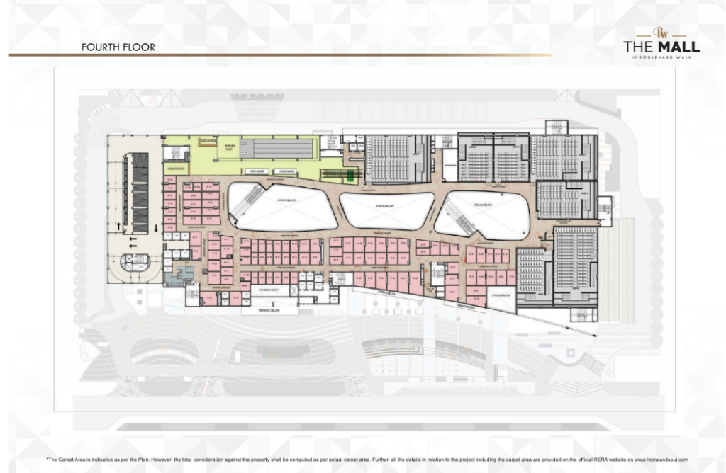 Boulevard Walk The Mall Layout | Noble Nest Reality