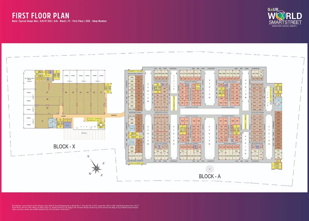 Gaur World Smartstreet Layout | Noble Nest Reality