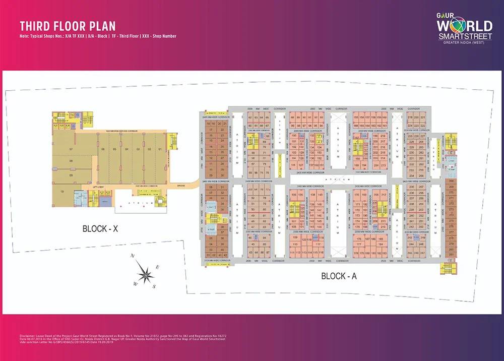 Gaur World Smartstreet Layout | Noble Nest Reality